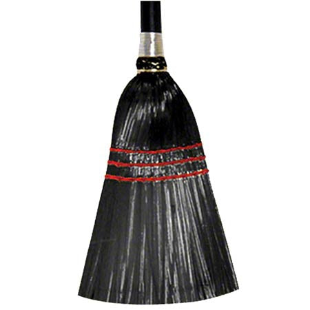 RJ Schinner Co Broom Performance Plus Straight Black - Case of 12 - P36960-CS