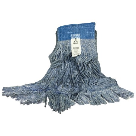 RJ Schinner Co Wet String Mop Head Performance Plus™ Looped-end Blue Synthetic Fiber Reusable - Case of 12 - P26312-CS