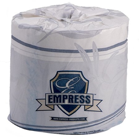 RJ Schinner Co Toilet Tissue Empress™ White 2-Ply Standard Size Cored Roll 500 Sheets 4.6 X 4.06 Inch - Case of 96 - BT 965002-CS