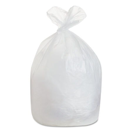 Lagasse Trash Bag Boardwalk® 60 gal. Natural HDPE 19 Mic. 38 X 58 Inch Star Seal Bottom Coreless Roll - CT/150 - BWK385822-CT