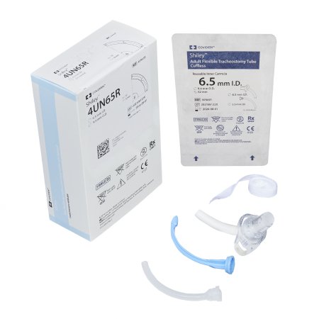 Medtronic MITG Uncuffed Tracheostomy Tube Shiley™ Reusable IC Size 4.0 Adult - Each - 4UN65R-EA