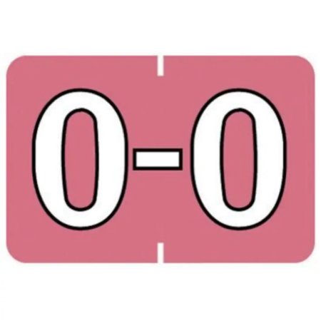 Medical Arts Press Pre-Printed Label Barkley® Chart Tab Pink Laminated O O White Alpha Series 22 X 1-1/2 Inch - Pack of 1 - 901-34133-PK