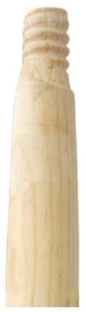 RJ Schinner Co Mop Handle ABCO 48 Inch Length Wood Tan Screw On Connection - Each - 01118-EA-EA