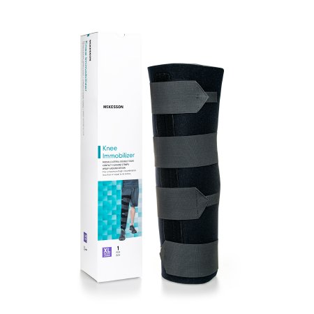 McKesson Knee Immobilizer McKesson X-Large Up to 36 Inch Thigh Circumference 24 Inch Length Left or Right Knee - Each - 155-79-96024-EA