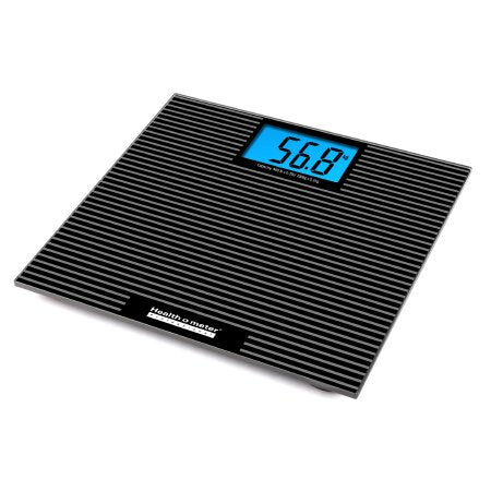 Health O Meter Floor Scale Health O Meter® Digital LCD Display 440 lbs. / 200 kg Capacity Gray Battery Operated - Each - 810KL-EA