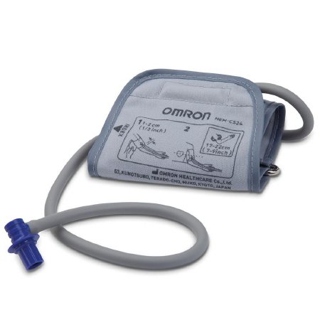 Omron Healthcare Reusable Blood Pressure Cuff Omron® 18 to 23 cm Arm Small Cuff - Each - HEM-CS24-B-EA
