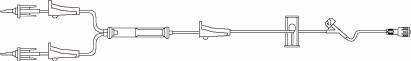 B. Braun Primary IV Administration Set BBraun™ Gravity 1 Port 10 Drops / mL Drip Rate 170 Micron Filter 84 Inch Tubing Blood - Case of 50 - NF5140-CS