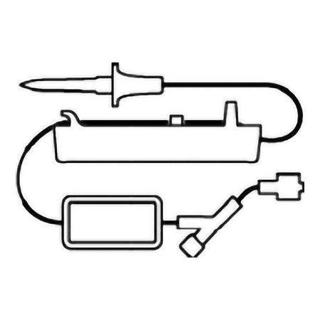 Smiths Medical ASD, Inc. IV Pump Set CADD® High Volume Pump 1 Port 125 - 250 mL / Hr Drip Rate 0.2 Micron Filter 118 Inch Tubing Solution - Box of 15 - 21-7345-24-BX
