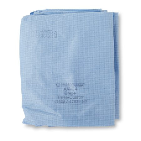O&M Halyard Inc General Purpose Drape Halyard Three-Quarter Drape 55 X 76 Inch Sterile - Case of 22 - 47628-CS