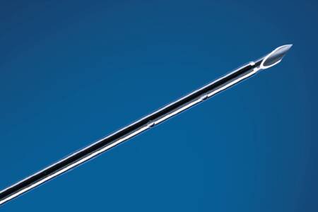 Avanos Medical Sales LLC Paracentesis Needle Ballard 15 Gauge 3-1/4 Inch Length Clear Blunt Tip - Case of 5 - 61444-CS