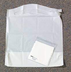 Tidi Products Bib Slipover Disposable Poly / Tissue - Case of 1 - 920862-CS