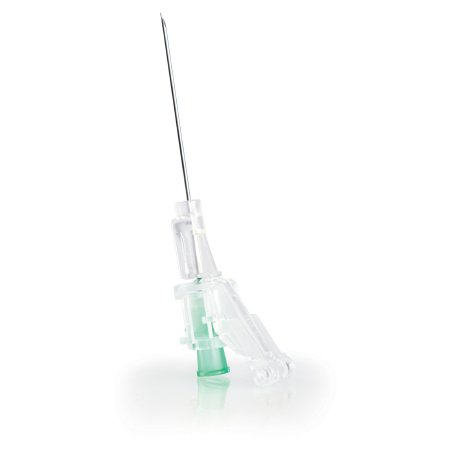 McKesson Safety Hypodermic Needle McKesson Prevent SG 1-1/2 Inch Length 21 Gauge Thin Wall Sliding Safety Needle - Box of 50 - 306617-BX