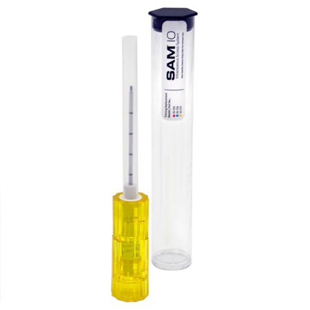 The Seaberg Company Intraosseous Infusion Needle SAM IO 45 mm - Case of 30 - IO707-1P-EN-CS