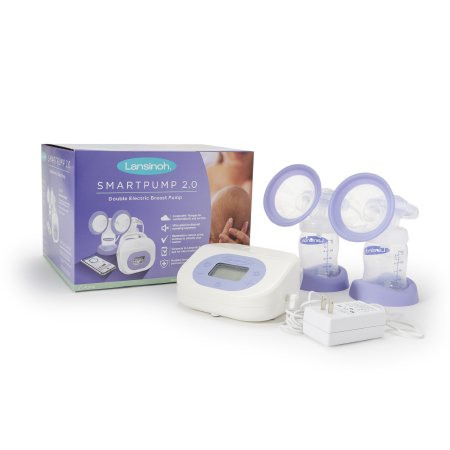 Emerson Healthcare Double Electric Breast Pump Kit Lansinoh® Smartpump™ 2.0 - Case of 1 - 53250-CS