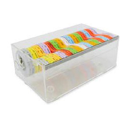 Precision Dynamics Tape Dispenser PDC® 3-1/8 X 5 X 8-3/8 Inch Desktop Manual Pull Plastic Clear For use with Syringe Tape - Each - DSP-DST-EA