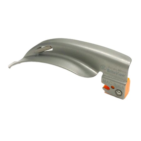 Hartwell Medical Laryngoscope Blade BriteView® Macintosh Size 3 Medium Adult - Box of 10 - LB 51MAC3-DS-BX