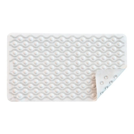 Nova Ortho-Med Bathtub Mat with Suction Grip Nova Rubber 15-3/4 X 27-1/2 Inch - Case of 24 - 9351W-R-CS