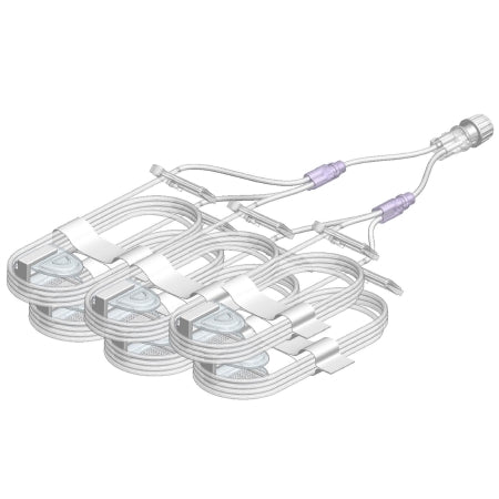 EMED Technologies Subcutaneous Infusion Set OPTflow® 26 Gauge X 6 12 mm 27-1/2 Inch Tubing Without Port - Box of 10 - OPT62612-BX