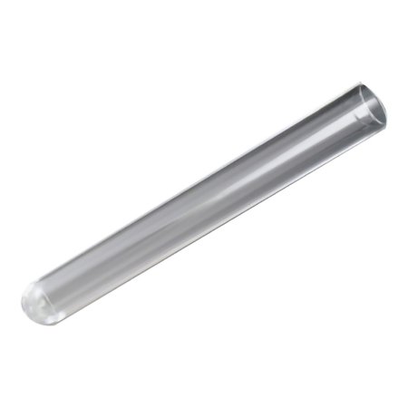 McKesson McKesson Test Tube Round Bottom Plain 13 X 100 mm 8 mL Without Color Coding Without Closure Polystyrene Tube - Case of 1000 - 177-110415-CS