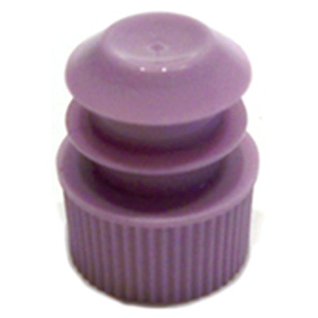 McKesson McKesson Tube Closure Polyethylene Flanged Plug Cap Lavender 16 mm For Use with 16 mm Blood Drawing Tubes, Glass Test Tubes, Plastic Culture Tubes NonSterile - Case of 10000 - 177-116152L-CS
