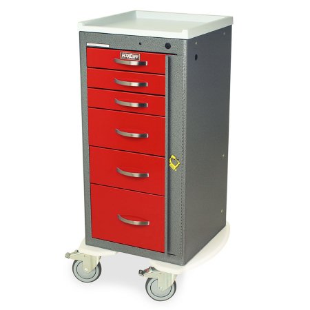 Harloff Mini Width Medical Cart M-Series Steel Specify when Ordering - Each - MDS1830B06-EA