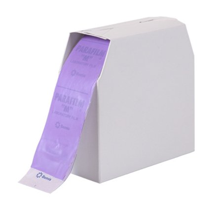 Heathrow Scientific LLC Sealing Film Parafilm® M 2 Inch Width X 250 Foot, Purple For use with Tubes, Beakers, Vials, Petri Dishes, Flasks and Other Lab Instruments - Each - 120762-EA