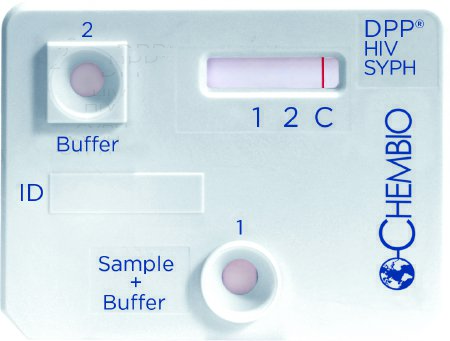 Chembio Diagnostic Sexual Health Test Kit DPP® HIV-Syphilis 20 Tests CLIA Waived - KT/20 - 65-9502-0-KT