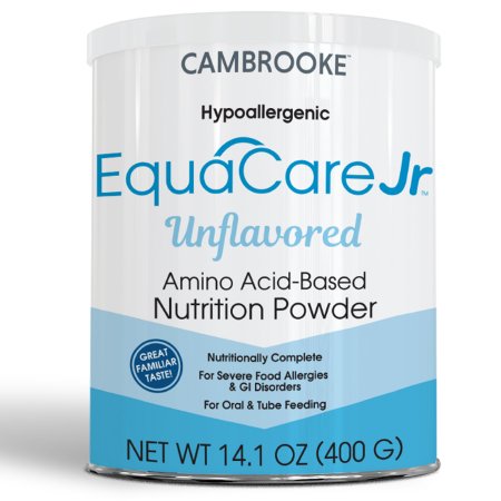 Cambrooke Therapeutics Pediatric Oral Supplement EquaCare Jr™ 14.1 oz. Can Powder Amino Acid Food Allergies - Each - 48101-EA