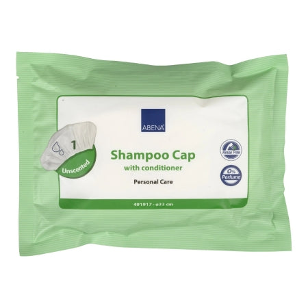 Abena North America Shampoo Cap Abena Individual Packet Unscented - Case of 30 - 491917-CS
