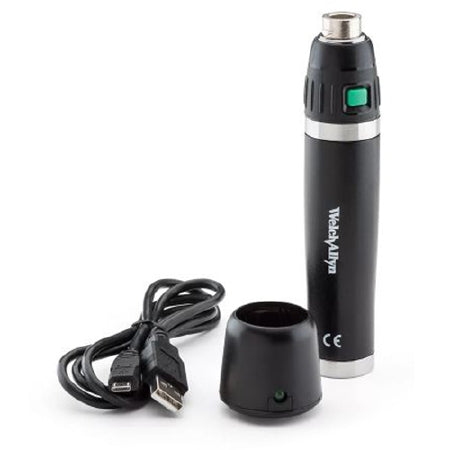 Welch Allyn Power Handle Welch Allyn Welch Allyn 3.5V Premium Lithium Ion Plus USB Rechargeable Power Handle, Compatible with Universal Desk Charger For use with Otoscope - Each - 719-3-EA