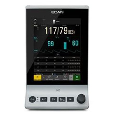 EdanUSA & MDPro Patient Monitor Edan® iM3 Spot Check and Vital Signs Monitoring NIBP, SpO2, Temperature AC Power - Each - IM3_NST.O-EA