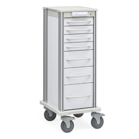 Solaire Medical Multifunctional Supply Cart Pace Series Aluminum Case - Each - SPN33W7-EA