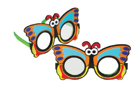 Good-Lite Good-Lite Child Eye Occluder 3.5 x 4.8 X 5.9 Inch Butterfly Style Child Multicolored - Each - 460811-EA