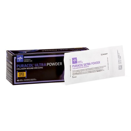Medline Collagen Powder Puracol® Ultra 1 Gram - Case of 100 - MSC8801EP-CS