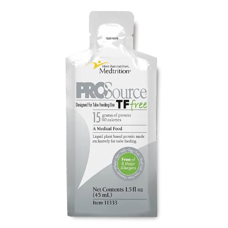 Medtrition/National Nutrition Tube Feeding Formula ProSource® TF Free Unflavored Liquid 1.5 oz. Pouch - Case of 100 - 11333-CS