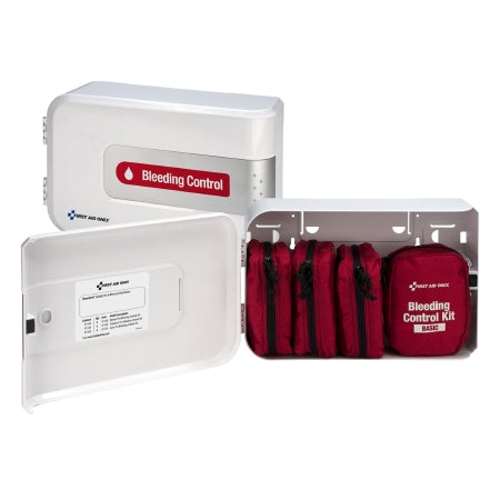 Acme United Bleeding Control Cabinet SmartCompliance Wall Mountable Plasric No drawers No Shelves No locks - Each - 91189-EA