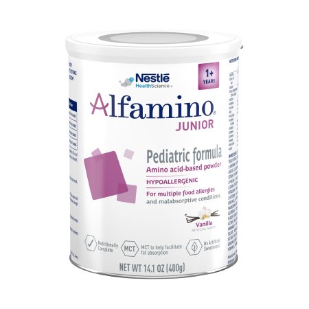 Nestle Healthcare Nutrition Pediatric Oral Supplement Alfamino® Junior 14.1 oz. Can Powder Amino Acid Food Allergies - Each - 1328710607-EA