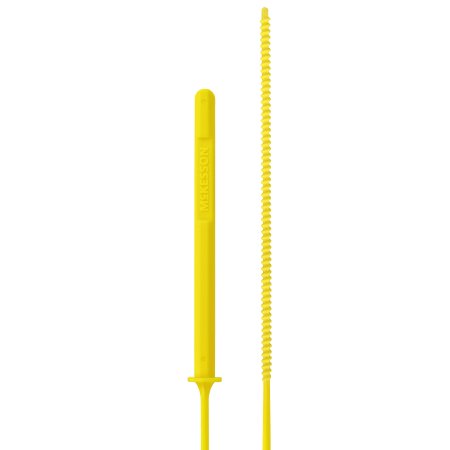 McKesson Enteral Feeding Tube Declogger McKesson Yellow, 16-22 Fr., 39.5 cm - Box of 10 - MC-301-BX