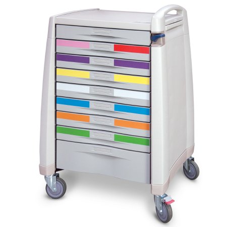 Capsa Solutions Procedure Cart Avalo Series Steel Frame - Each - AM-EM-STD-PED-EA