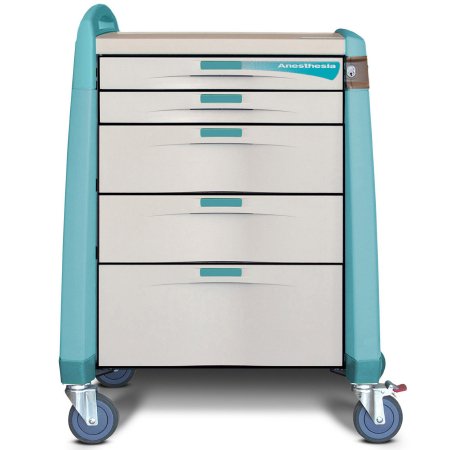 Capsa Solutions Procedure Cart Avalo Series Steel Frame - Each - AM-AN-INT-ALOK-G-EA