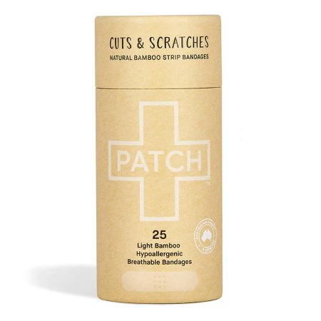 Nutricare USA LLC Adhesive Strip Patch™ 3/4 X 3 Inch Bamboo Rectangle Tan Sterile - CT/25 - 35134700000-CT