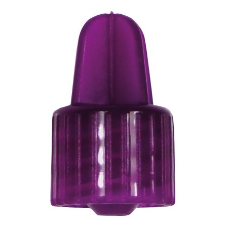MED Alliance Group Inc Enteral Syringe Cap Male ENFit Connector, Purple - Box of 100 - ECISO-BX