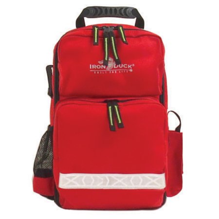 Fleming Industries Trauma Bag Red Impervious Universal Precautions (UP) Fabric 8 X 11-1/2 X 16 Inch - Each - 39995-RDUP-EA