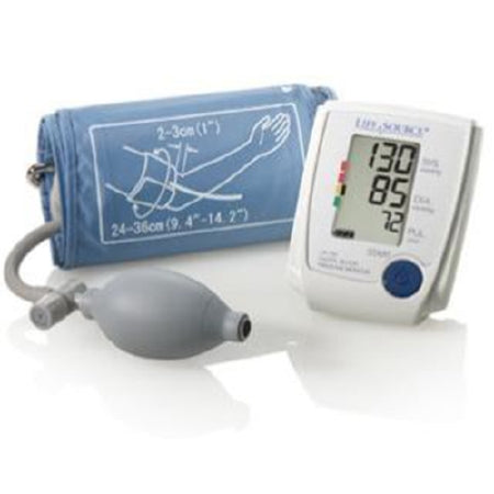 A&D Engineering Home Semi Automatic Digital Blood Pressure Monitor A&D Medical Medium Nylon 24 - 36 cm Desk Model - Each - UA-705V-EA