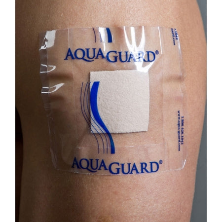 Tidi Products Wound Protector AquaGuard® Shower Sheet Cover 4 X 4 Inch - Pack of 5 - 50004-RPK-PK