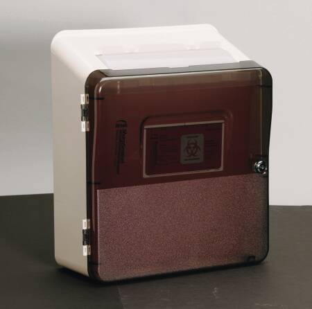 Bemis Healthcare Sharps Container Cabinet / Wall Enclosure Wall Mount - Each - 1031-EA