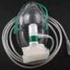MedSource International Oxygen Mask MedSource Elongated Style Pediatric Medium Adjustable Head Strap - Case of 50 - MS-25058-U-CS