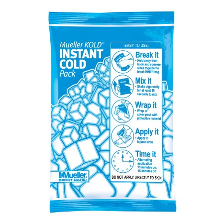 Mueller Sports Medicine Cold Pack Mueller Kold® General Purpose 6 X 9 Inch Ammonium Chloride / Urea Disposable - Each - 330102-EA