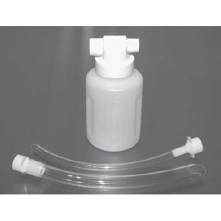 Mada Medical Products Replacement Suction Collection Jar MADA 300 mL Pour Lid - Box of 10 - 7000-AD-BX
