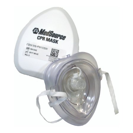 MedSource International Emergency CPR Pocket Mask - Each - MS-PM103W-EA